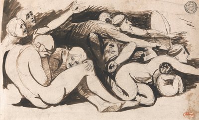 Fængselsscene af George Romney